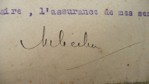Signature de Camille Béchu