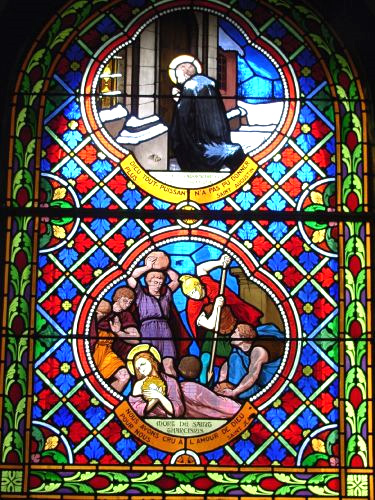 St François Régis adorant l’Eucharistie et Mort de St Tarcisius