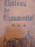 Présentation des menus du Château de Chaumontel (Collection Patrick Rigard) - cliché jmrb_2006